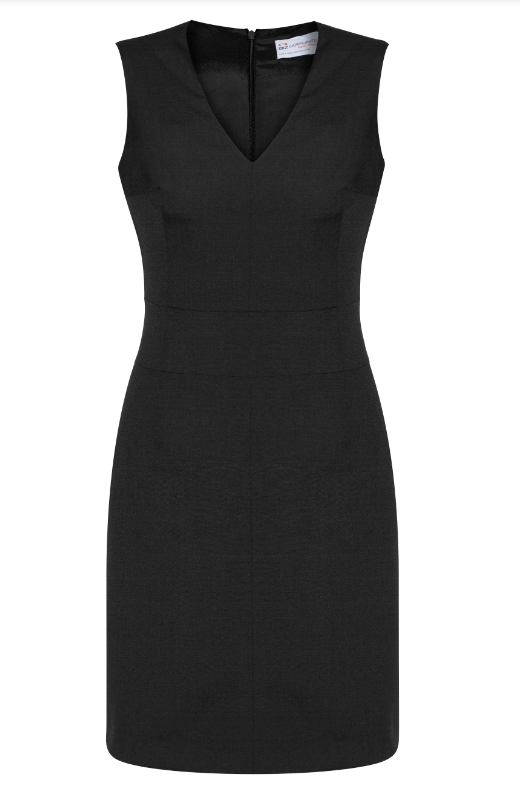 Womens Cool Stretch Sleeveless V-Neck Dress