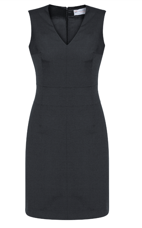 Womens Cool Stretch Sleeveless V-Neck Dress