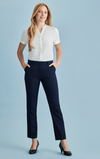 Womens Cool Stretch Tapered Leg Adjustable Waist Pant