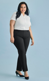 Womens Cool Stretch Tapered Leg Adjustable Waist Pant