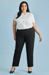 Womens Cool Stretch Bandless Slim Leg Pant