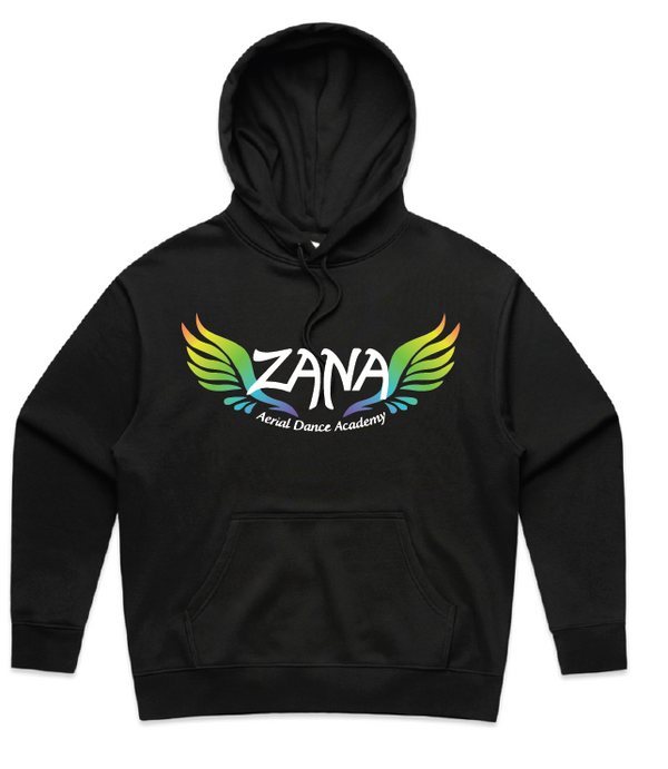 Zana Aerial Womens Heavy Hoodie