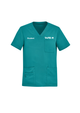 TAFE Allied Health Student Scrub Top
