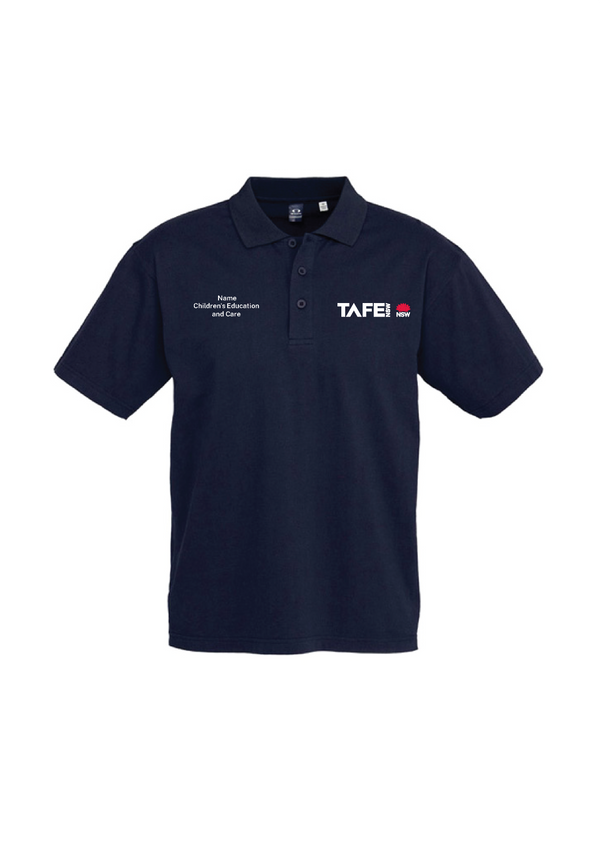 TAFE NSW EARLY CHILDHOOD EDUCATION & CARE NAVY POLOS