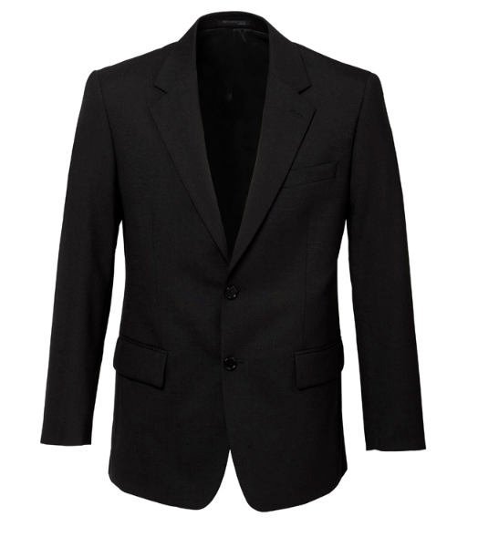 Mens Comfort Wool Stretch 2 Button Classic Jacket