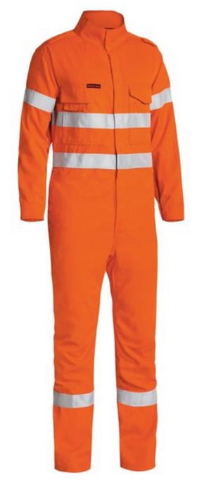 Tencate Tecasafe Plus 700 Taped Hi Vis Engineered Flame Resistant Vented Coverall