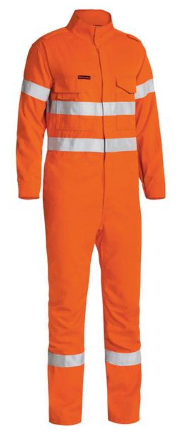 Tencate Tecasafe Plus 700 Taped Hi Vis Engineered Flame Resistant Vented Coverall