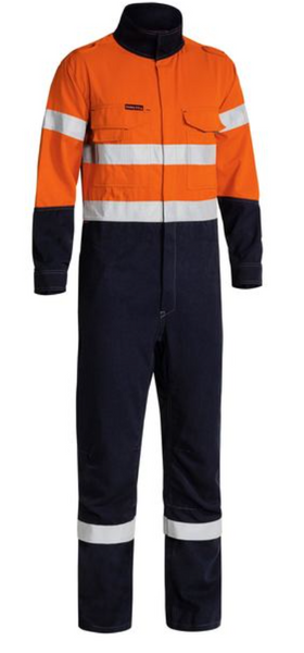 Tencate Tecasafe Plus 700 Taped Hi Vis Engineered Flame Resistant Vented Coverall