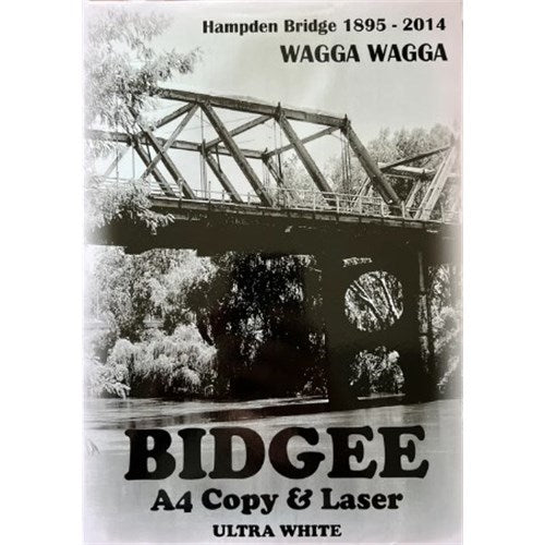 Bidgee A4 White Copy Paper 80GSM Ream of 500