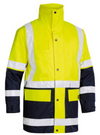 Taped Hi Vis 5 in 1 Rain Jacket