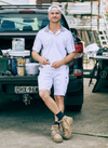 Stretch Cotton Drill Cargo Short