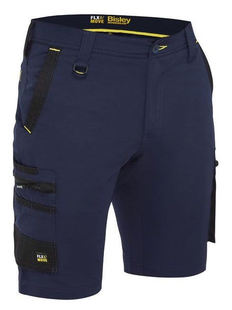 Flx & Move™ 4-Way Stretch Zip Cargo Short