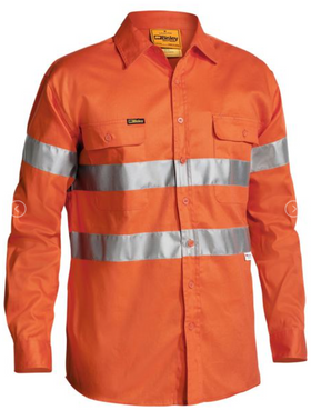 Taped Hi Vis Drill Shirt