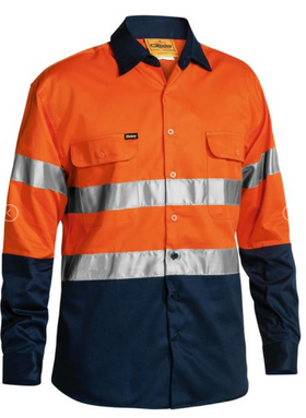 Taped Hi Vis Drill Shirt