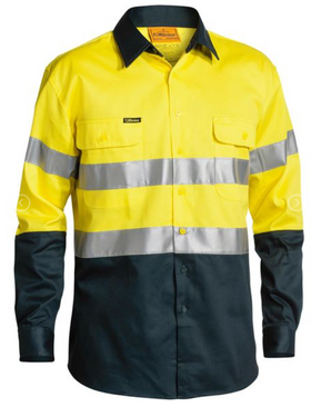 Taped Hi Vis Drill Shirt