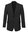 Mens Comfort Wool Stretch 2 Button Classic Jacket