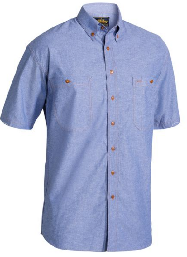 Chambray Shirt Short Sleeve