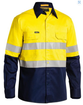 Taped Hi Vis Industrial Cool Vented Shirt