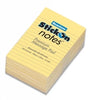 Stick On Notes B/Tone 102 x 152 mm Ruled Yellow (PK6)