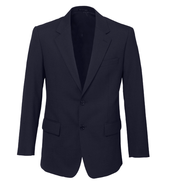 Mens Comfort Wool Stretch 2 Button Classic Jacket