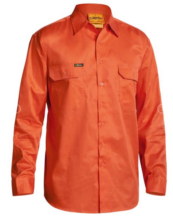 Hi Vis Cool Lightweight Drill Shirt