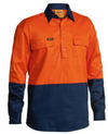 Hi Vis Closed Front Drill Shirt