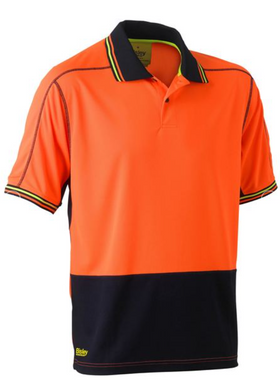 Hi Vis Polyester Mesh Polo