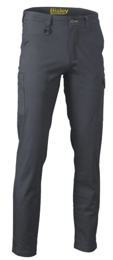 Stretch Cotton Drill Cargo Pants