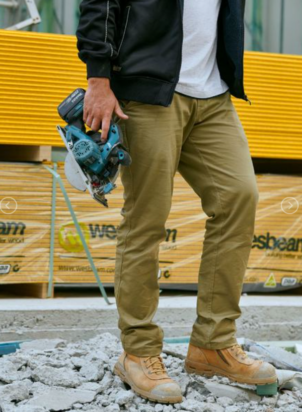 Stretch Cotton Drill Work Pants
