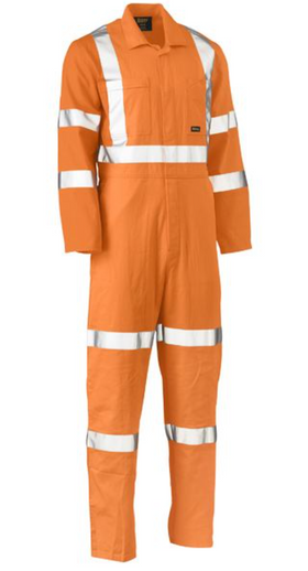 X Taped Biomotion Hi Vis Lightweight Coverall