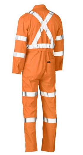 X Taped Biomotion Hi Vis Lightweight Coverall