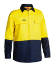 Hi Vis Closed Front Drill Shirt