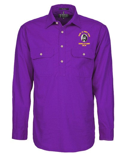Zone 12 Pony Club Long Sleeve Shirt - Mens