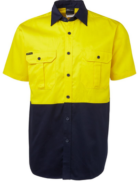 Hi Vis Short Sleeve 190g Shirt