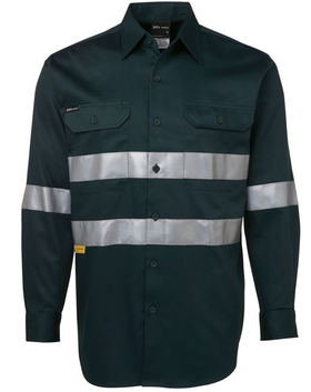 Long Sleeve Work 190g Shirt With Tape