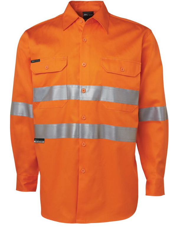Long Sleeve Work 190g Shirt With Tape