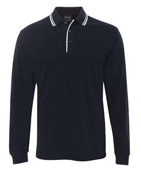 JB's Long Sleeve Contrast Polo
