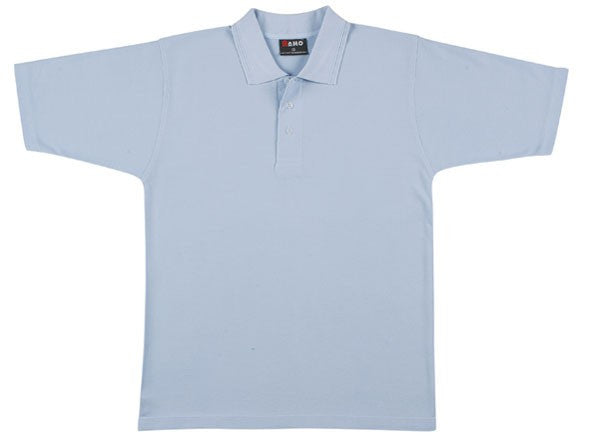 Mens Regular Pique Knit Polo Shirt