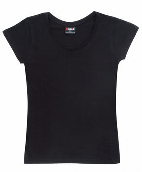 Ladies Jersey Scoop Neck T-Shirt