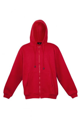 Mens Coloured Zip Hoodie
