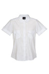 Ladies Short Sleeve Military Shirt