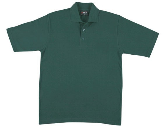 Mens Regular Pique Knit Polo Shirt