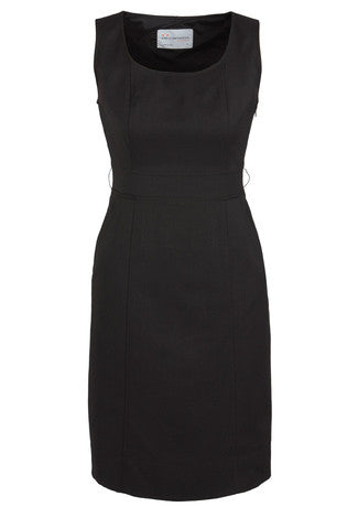 Ladies Sleeveless Side Zip Dress