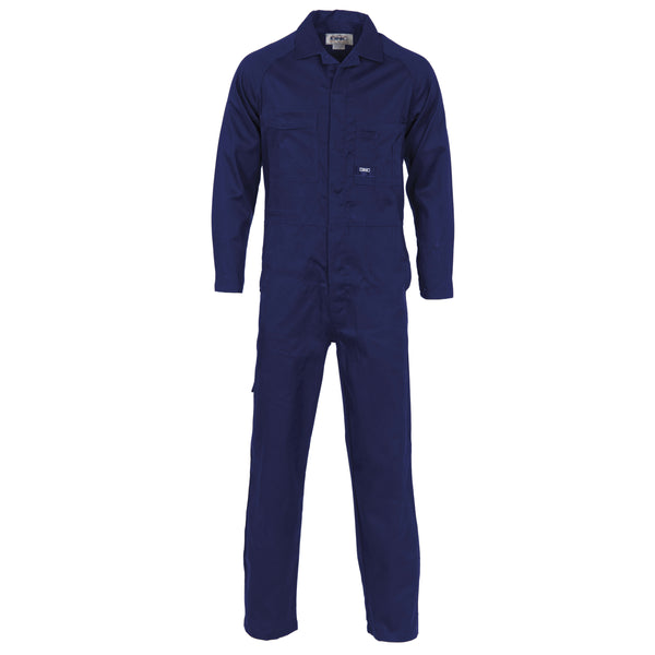 Lightweight Cool-Breeze Cotton Drill Coveralls