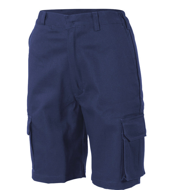 DNC Ladies Cotton Drill Cargo Shorts