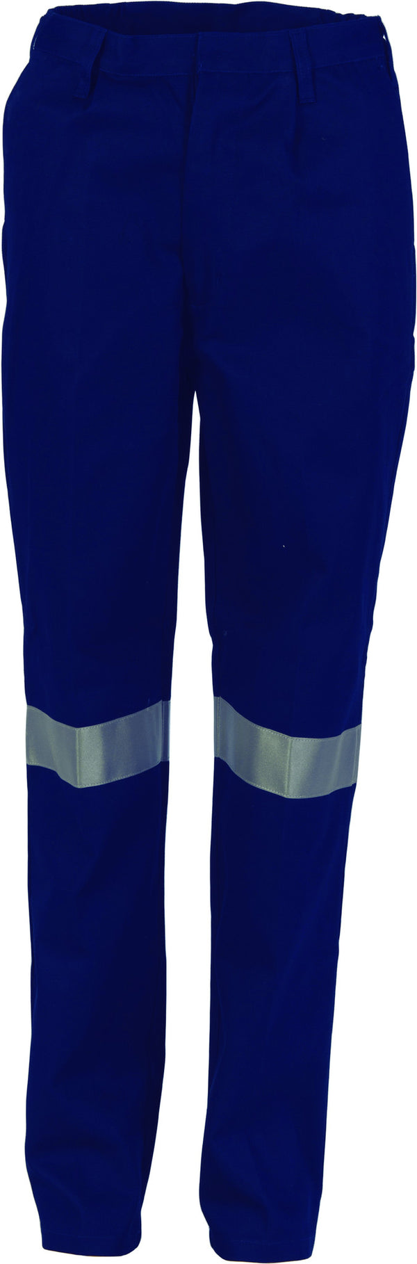 Ladies Cotton Drill Pants With 3M Reflectiv Tape