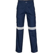 Middle Weight Cotton Double Angled Cargo Pants With CRS Reflective Tape