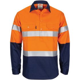 DNC Patron Saint PPE1 FR 2 Tone Cotton Closed Front D/N - L/S