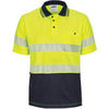 HIVIS Segment Taped Short Sleeve Micromesh Polo