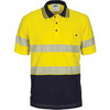 HIVIS Segment Taped Short Sleeve Cotton Jersey Polo